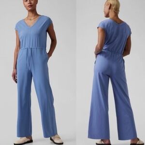 Athleta Willow Drawstring Jumpsuit